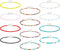 Hicarer 12 Pieces Boho Seed Bead Choker Necklace Colorful Bead Necklaces Rainbow Beach Bead Choker Necklaces for Women...