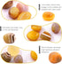 Hilitchi Yellow Agate Stone Tumbled Stones for Plants Cacti & Succulents Bedding, Vase Filler, Landscape Bottom Decoration (about 1lb(455g)/Bag)...