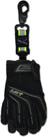 The Original Lightning X Reflective Firefighter Rescue Extrication Work Glove Strap w/Alligator Clip...