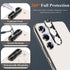 YMHML 3 Pack for Samsung Galaxy S23 Screen Protector Tempered Glass Upgrade Fingerprint Unlock Compatible for 3 Pack Camera Lens Protector, HD Cle...