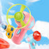 Flying Disc Launcher Toy,Fun and Easy-to-Use Outdoor Toys Outside Yard Games Kids 3-8,1 Flying Saucer & 6 Discs and Gyroscope(2 glow in The dark)?...