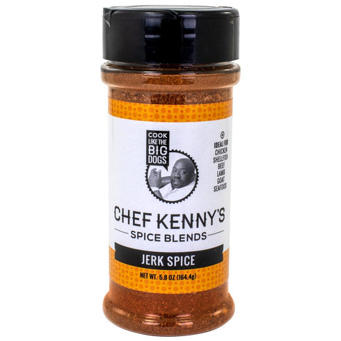 Chef Kenny's Spice Blends Gilbert's Ultimate Spice Blend Jerk Seasoning, No GMO, Gluten Free, One of the Low Sodium Seasonings Featured on Oprah's...