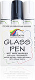 Glass Pen Window Marker: Jumbo Liquid Chalk Window Markers for Glass Washable, Car Marker or Mirror Paint Pen - Car Windows, Storefront Windows & ...