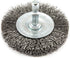 Forney 72734 Wire Wheel Brush, Fine Crimped with 1/4-Inch Hex Shank, 2-1/2-Inch-by-.008-Inch...