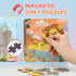 Magnetic Puzzles for Kids Ages 3 4 5 6, Puzzles for Kids Ages 4-8, Toddler Puzzles Ages 2-4, Wooden Jigsaw Puzzles Book for Preschool Toddlers, Tr...