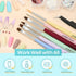 Modelones Nail Art Brush Set, Nail Art Tools with Nail Polish Brush, Nail Extension Gel Brush, Nail Liner Brush, Nail Carved Brush, Nail Dotting P...