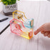 PATIKIL Tape Dispenser, Tape Dispenser Desk Cute Tape Desk Dispenser Holder Weighted Transparent Acrylic Weighted Gradient Heavy for Tape Office D...