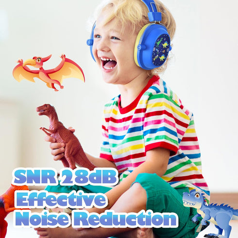 2024 NEW CUSTOM FIT Noise Cancelling Headphones for Kids, 26dB NRR Kids Ear Protection Safety Ear Muffs for Fireworks, Home, School, Kids Hearing ...