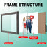 RPJC 5x7 Picture Frames Made of Solid Wood High Definition Glass for Table Top Display and Wall Mounting Photo Frame...