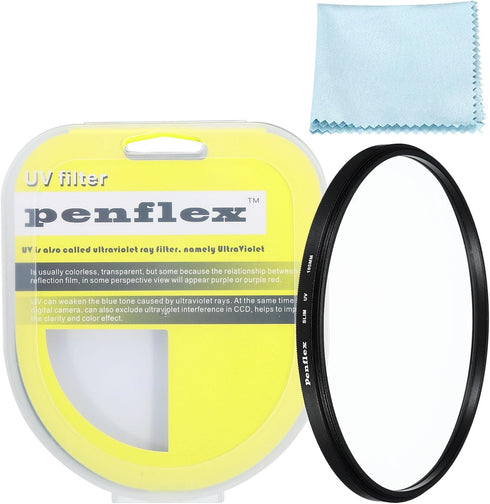 PATIKIL 105mm UV Filter, 1 PCS UV Protection Filter Slim UV Protection Camera Lens Filter Aluminum Optical Camera Accessory Crystal Clear Pics for...