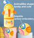Cute Pencil Pen Holder, Plush Pencil Case, Standing Animal Shape, Desk Organizers and Accessories, Desktop Storage Stationery Supplies for School,...