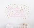 Twinkle Twinkle Little Star Wall Decal Vinyl Quote Sticker Do You Know How Loved You Are Nursery Decor For Kids Girls Bedroom Decoration Home Room...