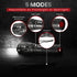 PeakPlus Rechargeable Tactical Flashlight LFX1000 (Rechargeable Battery and Charger Included) - High Lumens LED, Super Bright, Zoomable, 5 Modes, ...