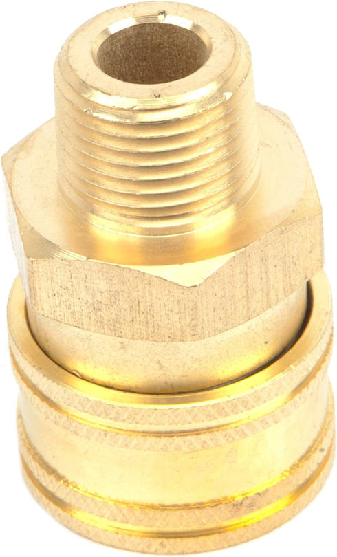 Forney 75128 Pressure Washer Accessories, Quick Coupler Male Socket, 3/8-Inch Male NPT, 4,200 PSI...
