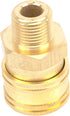 Forney 75128 Pressure Washer Accessories, Quick Coupler Male Socket, 3/8-Inch Male NPT, 4,200 PSI...
