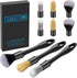 9 Pcs Car Detailing Brush Set No Scratch for Clean Interior or Exterior, Dashboard, Air Vent, Leather Seats, Emblems, Tires, Engine Bay (6 PCS Rep...