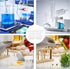 12 Pcs 3.4 Oz Transparent Lab Measuring Cup, 100ml Plastic Beaker Cups, for Science Experiment, Liquid Measuring...
