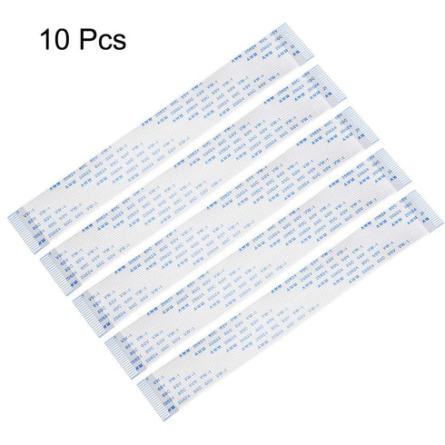 uxcell Flexible Flat Cable,150mm 1mm Pitch 20 Pins FPC FFC Flexible Ribbon Cable for LCD TV Car Audio DVD Player 10Pcs (A Type)...