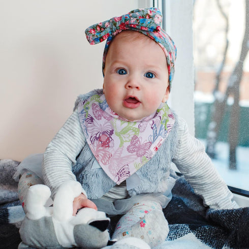 Baby Bibs, Baby Bandana Bibs for Boys Girls, Absorbent Baby Bib for Drooling and Teething Drool Bibs...