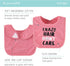 The Peanutshell Terry Bib Set for Baby Girls - 10 pack for Feeding, Teething, & Drooling - Wild Child...