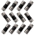 mxuteuk 12PCS RG6 Compression Connectors F Type Coax Connector with Waterproof Seal Ring (Use with Wire Stripper Crimping Pliers) G024-BK...
