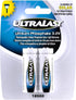 UL18500SL-2P 18500 Battery - Lithium Phosphate RechargeableFlat Top Batteries - 3.2 Volt, 1000mAh Replacement Lithium Batteries for Flashlights, O...
