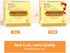 2 in 1 Ginger Foot Pads, 40Pads Tear and Use, Premium Natural Ingredients Ginger Powder, Bamboo Vinegar FootPads with ''Stay in Place'' Adhesive P...