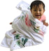 Baby Monthly Milestone Blanket for Girl & Boy - Floral Plush Fleece for Baby Photo – Baby Shower/Registry Gift – Baby Safe Soft Wrinkle Free - Swa...