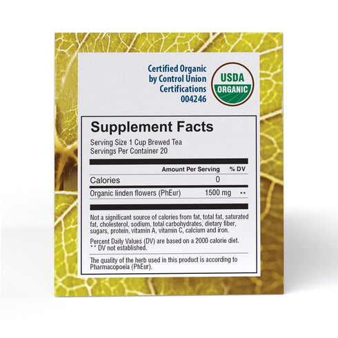 Good Nature Organic Linden Blossom Tea, 1.07 Ounce, 20 tea bags...