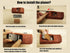 Atoplee Wood Hand Planes, Mini and Portable Woodworking Edge Trimming Plane for Edge Rounding Corner Rounding, with 1 Planer Blade and 1 Wood Fixe...