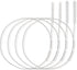 4PCS Straw Cleaners 40 Inches Straw Cleaner Brush Extra Long, Slim Wire Sink Drain Brush for Straw, Kegerator, Feeding Tube, Siphon Hose, Sunroof ...