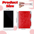 2 Pieces Portable Password Book Password Organizer Notebook Elegant Mandala Pattern Password Book Keeper with Pen, Spiral Bound Notebook for Passw...