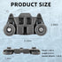 W10195416V W10195416 Dishwasher Wheels Lower Rack Metal shaft Parts by AMI PARTS, Fit for Kitchen-aid Whirl-pool May-tag Ken-more Dishwasher Rack ...
