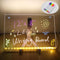 LED Note Board with Colors, Acrylic Dry Erase Board with Light and Stand, Glow Memo Letter Board Note Glass Led White Board with 7 Pen for Office ...