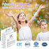 Bubble Gun for Kids and Toddlers Bubble Machine with 1 Bubble Solutions (80ml) Automatic Bubble Maker for Children Outdoor Bubbles Toys...