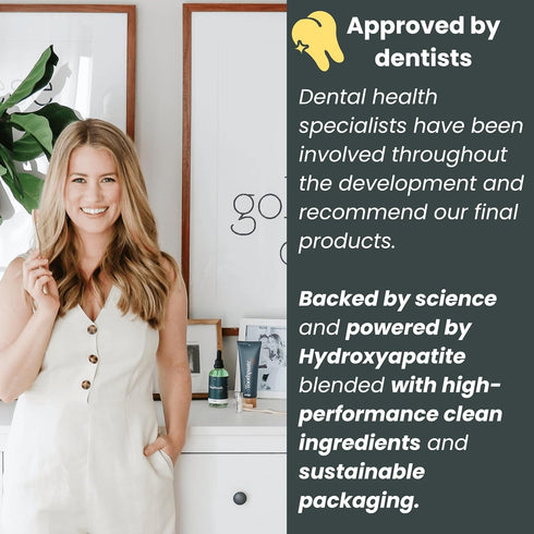 Nudge 10% Nano-Hydroxyapatite Toothpaste, Fluoride-Free, SLS Free, All Natural Ingredients for Minimizing Irritation, Remineralizing & Whitening, ...