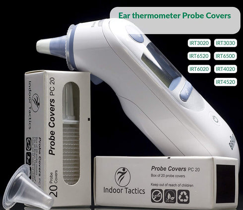 400 Pack Ear Thermometer Probe Covers, Disposable Refill Lens Filters Caps Compatible for All B raun Models Digital Thermometers Sleeve...