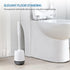 Toilet Brush, Toilet Bowl Brush and Holder Set for Bathroom, Toilet Cleaning Scrubber Cleaner Brush for Bathroom for Deep Cleaning with Stiff Plas...