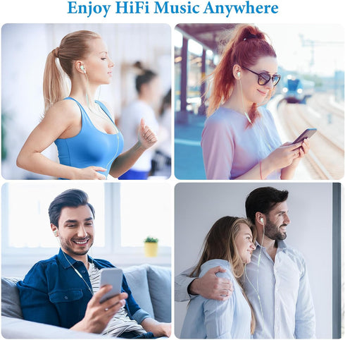 USB C Headphones for iPhone 15 Plus iPad 10th/Pro,USB Type C Earphones Stereo USB C Wired Earbuds with Mic Volume Control for Samsung S24 Ultra S2...