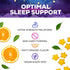 Sugar Free Sleep Gummies for Adults - Extra Strength 6mg Melatonin Gummy, Natural Sleeping Gummy for Adults, Kids, Orange Flavored, Vegan, Non-GMO...