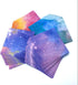 Origami Kit, 400 Sheets Double-Sided Galaxy Pattern Origami Paper with 100 Sheets of Each Galaxy pattern, DIY Crafts for Kids, School Projects, De...