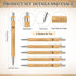 25 Sets Family Reunion Favor Family Appreciation Bamboo Pen Gift Inspirational Ballpoint Pen with Remembering Our Roots Greeting Card Family Reuni...