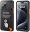 LOVE MEI Universal 6.7'' Waterproof Case, Underwater Phone Case for Snorkeling Beach Travel Essentials Case for iPhone 15 Pro Max/15 Plus/14 Plus/...