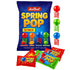 Spring Pop Finger Sucker Kids Candy on a Spring - Assorted Fun Flavors 24 Count (12 Individually Wrapped Pack of 2) Kosher Fun Lollipops Suckers...