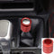 JeCar Gear Shift Knob Cover Trim Accessories for 2010-2020 Toyota 4Runner TRD Pro Off-Road 4WD Shifter Knob Cover (Red)...