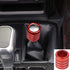 JeCar Gear Shift Knob Cover Trim Accessories for 2010-2020 Toyota 4Runner TRD Pro Off-Road 4WD Shifter Knob Cover (Red)...