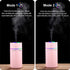 Colorful Cool Mini Humidifier, Humidifier for Car, Office Room, Bedroom,etc. Auto Shut-Off, 2 Mist Modes, Super Quiet. Pink...