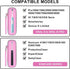 Toothbrush Travel Case for Oral B/Oral-B Pro 1000 1500 5000 7000 7500 6000 9600/ Phlips Sonicare 4100 5100 1100 6100 5300 Electric Toothbrush, Por...