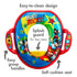 The First Years Disney Mickey Mouse Soft Potty Seat - Cushioned Toddler Toilet Seat Attachment - Toddler Potty Training Toilet Seat with Handles -...