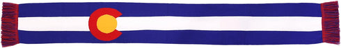 Colorado Flag High Definition HD Knit Scarf...